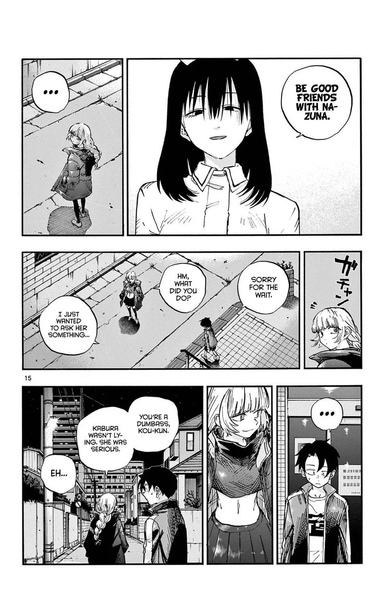 Yofukashi no Uta Chapter 64 page 16