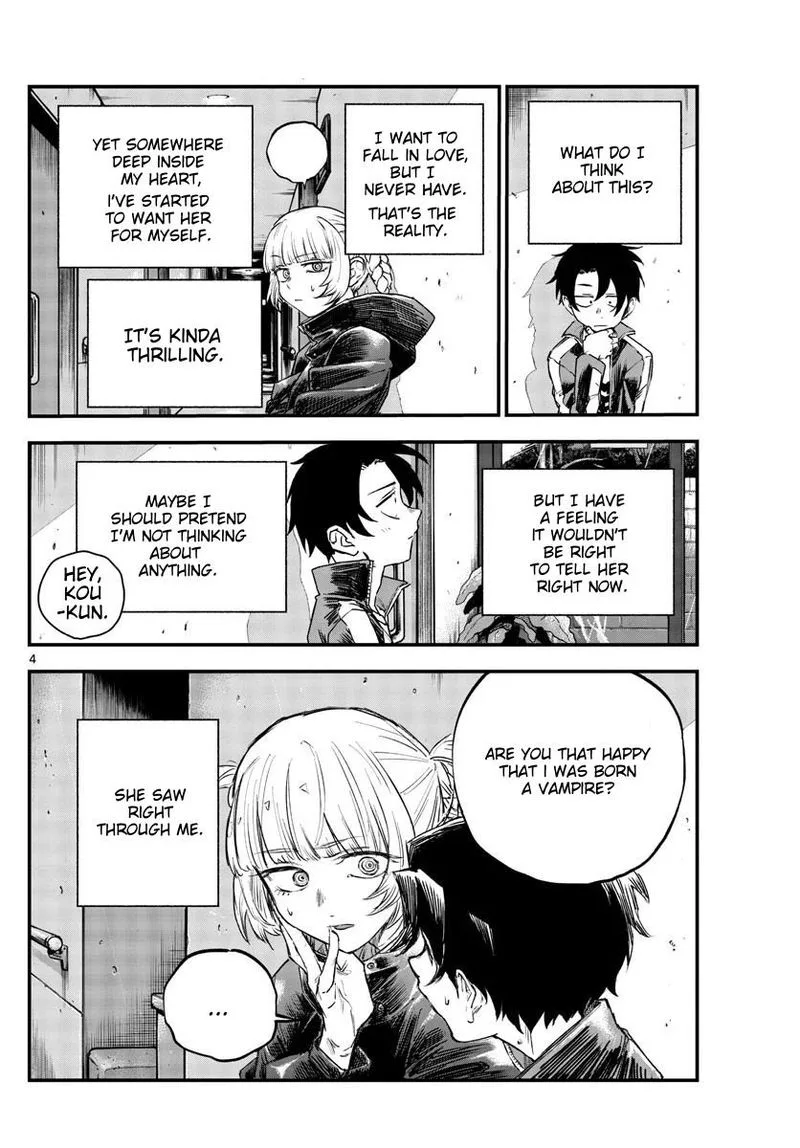 Yofukashi no Uta Chapter 65 page 4