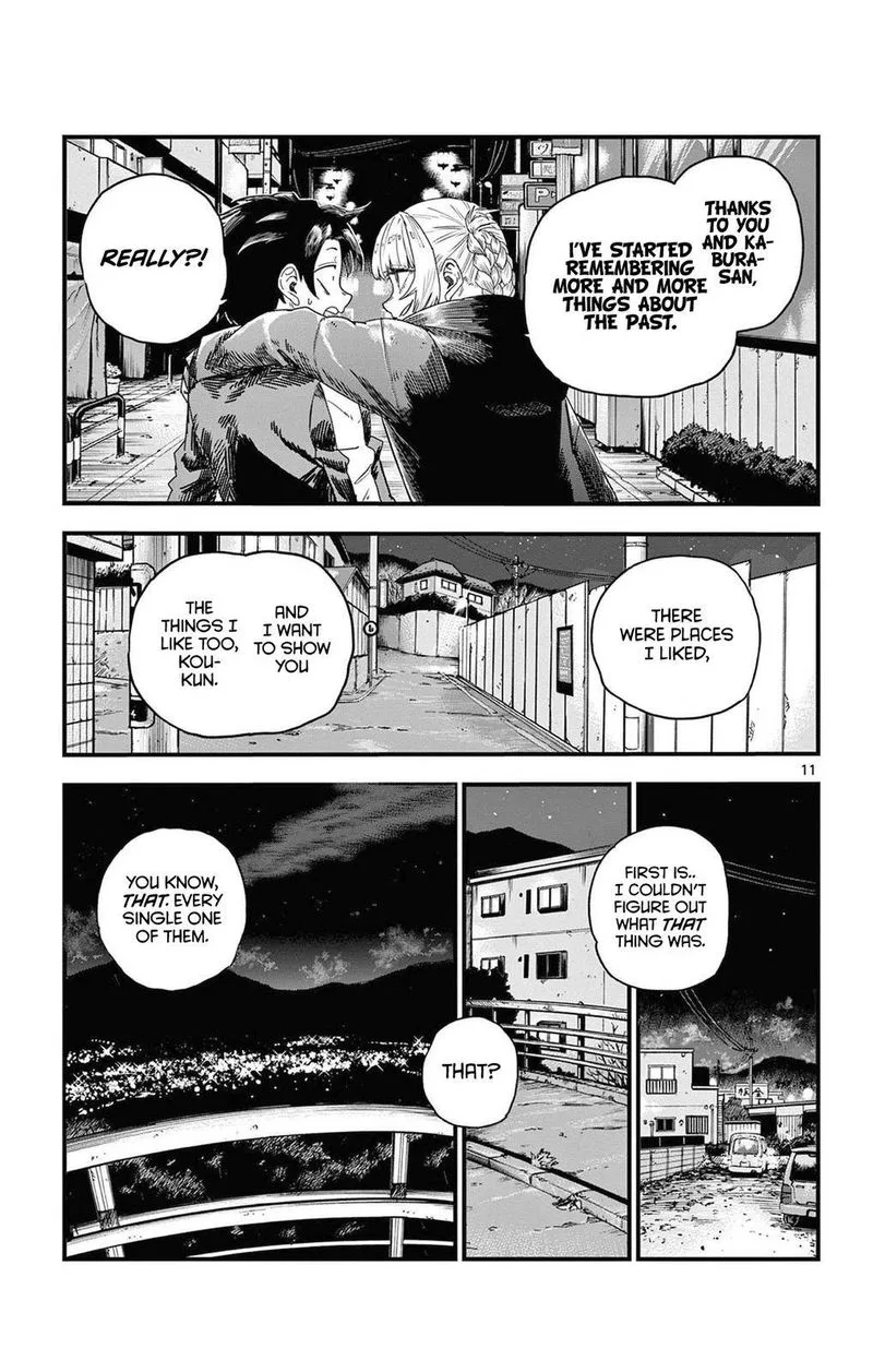 Yofukashi no Uta Chapter 68 page 11
