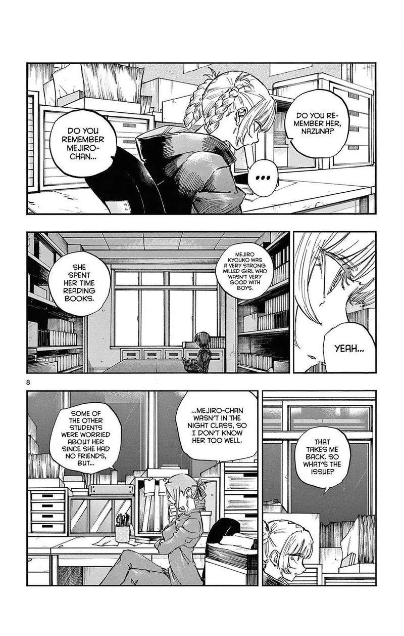 Yofukashi no Uta Chapter 71 page 8