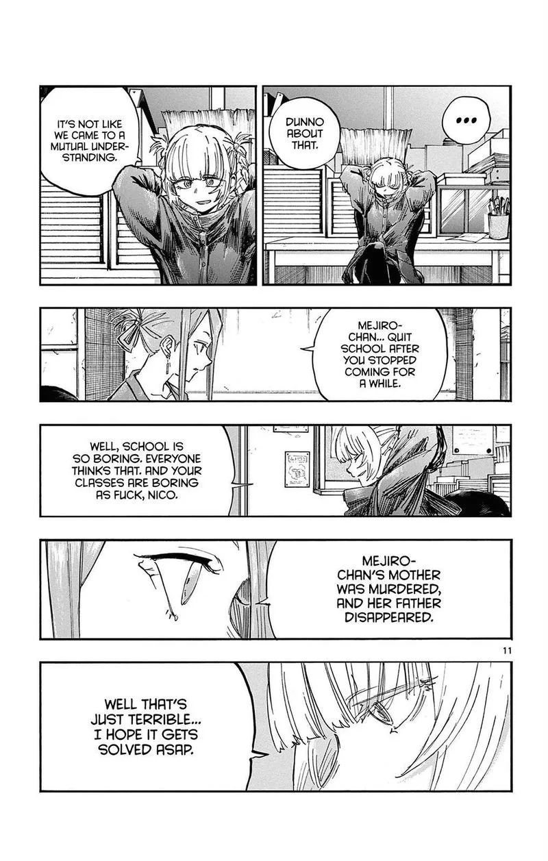 Yofukashi no Uta Chapter 71 page 11