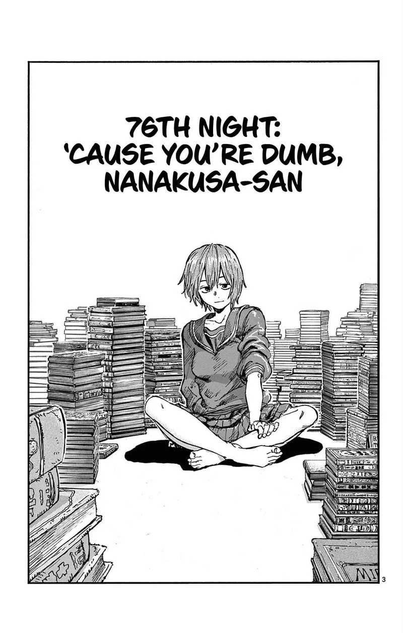 Yofukashi no Uta Chapter 76 page 3