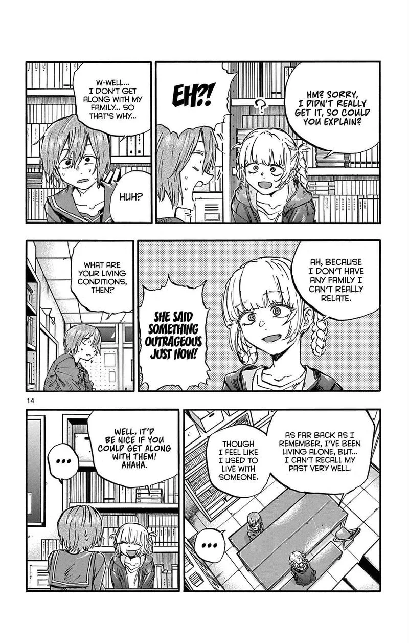 Yofukashi no Uta Chapter 76 page 14