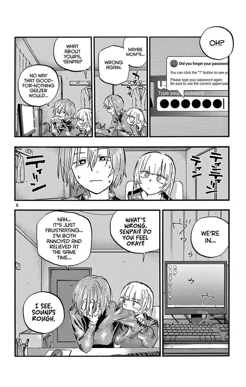 Yofukashi no Uta Chapter 77 page 8