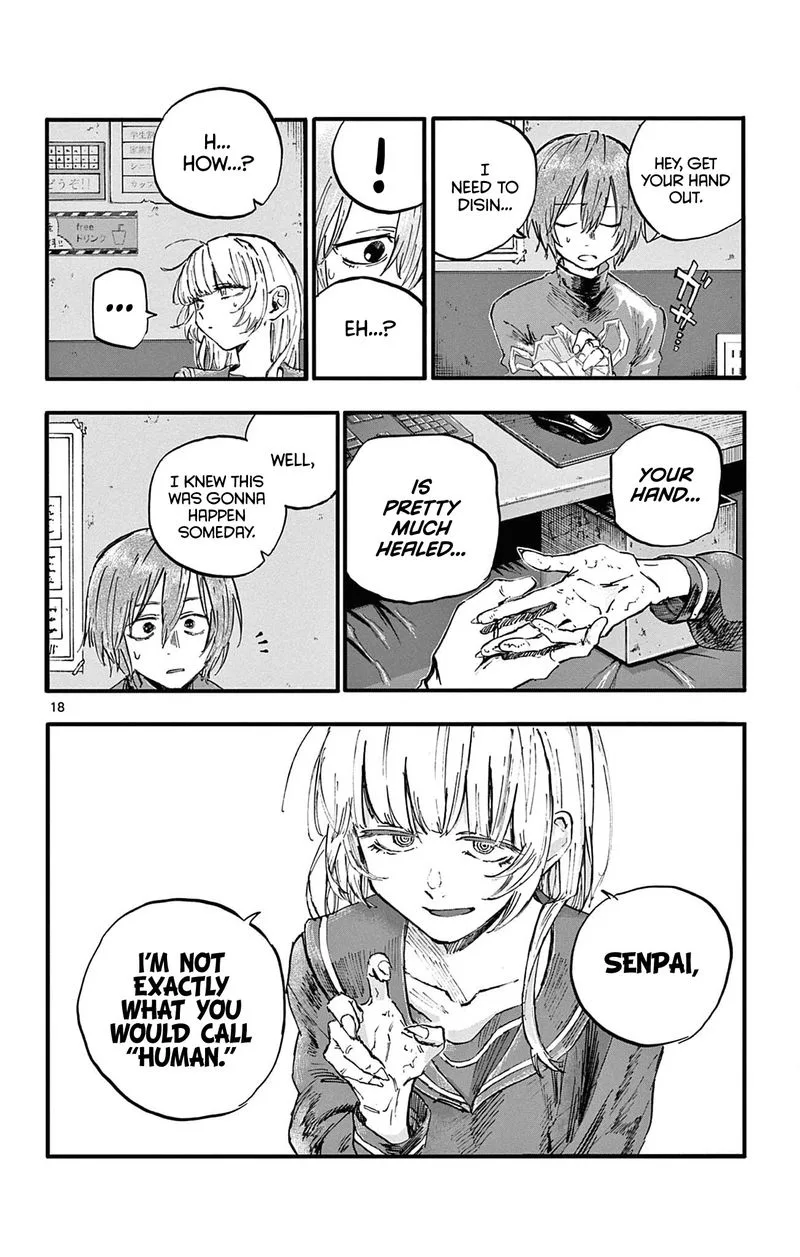 Yofukashi no Uta Chapter 78 page 18