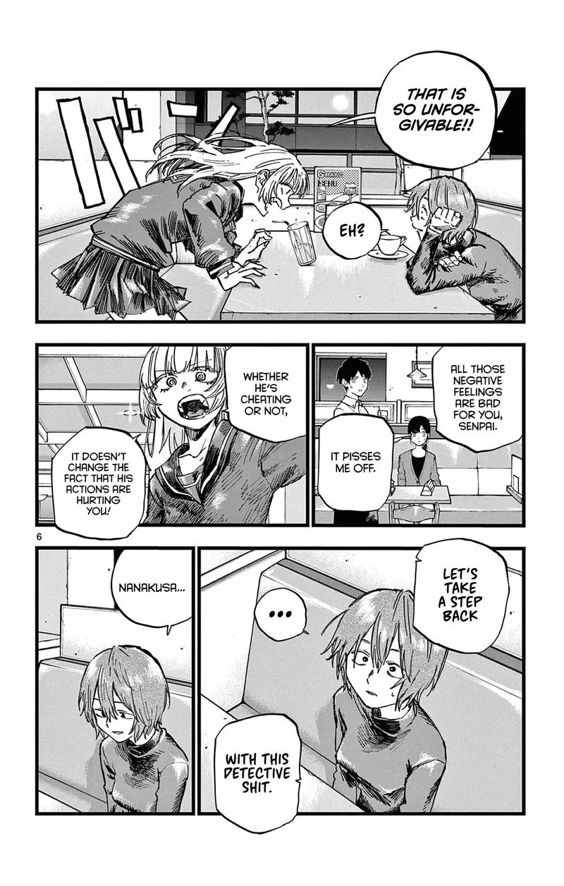 Yofukashi no Uta Chapter 78 page 6