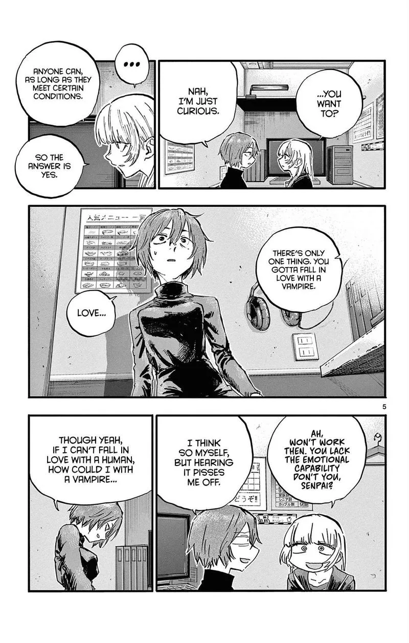 Yofukashi no Uta Chapter 79 page 5