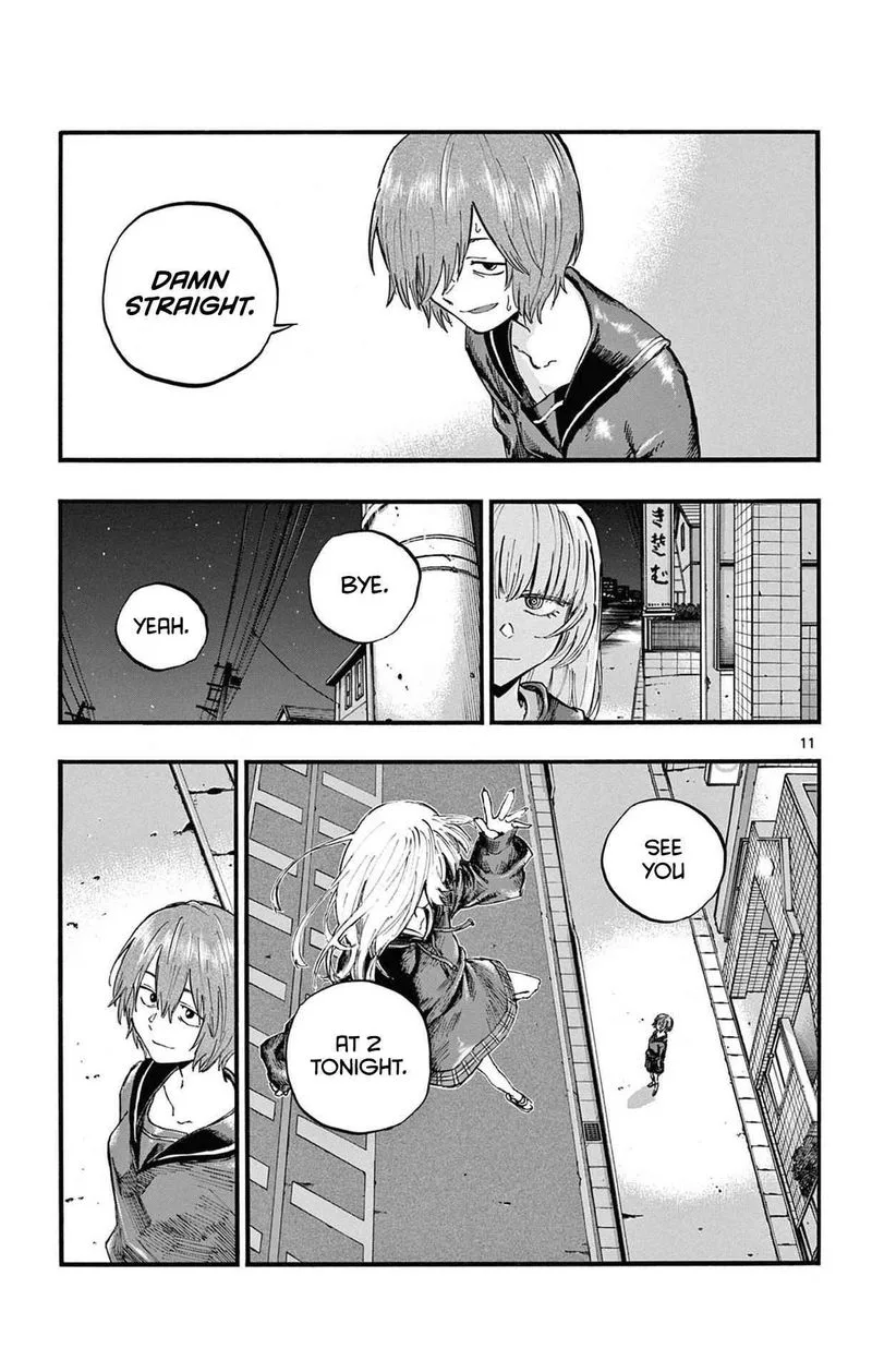 Yofukashi no Uta Chapter 80 page 10