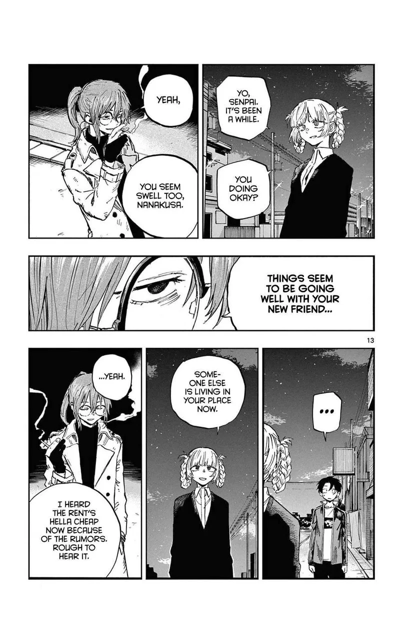 Yofukashi no Uta Chapter 82 page 12