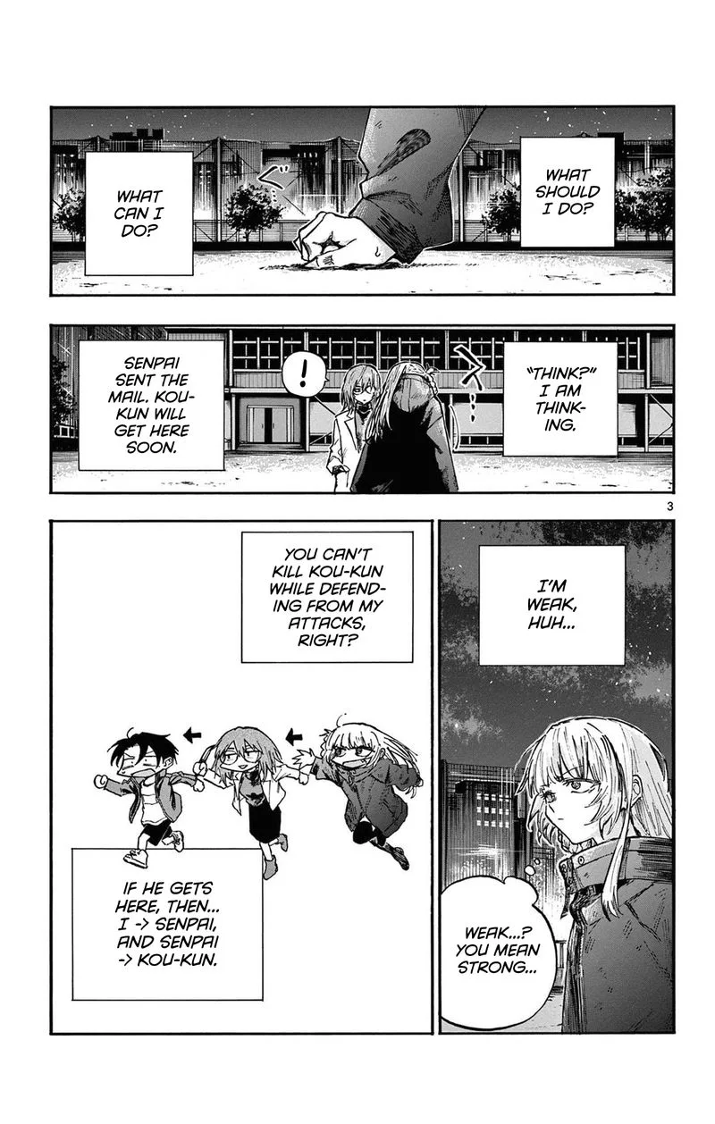 Yofukashi no Uta Chapter 89 page 3