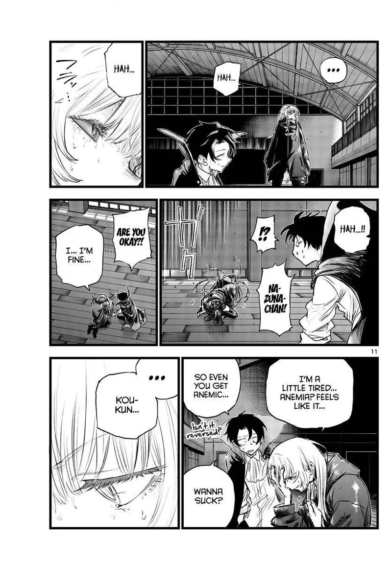 Yofukashi no Uta Chapter 91 page 10