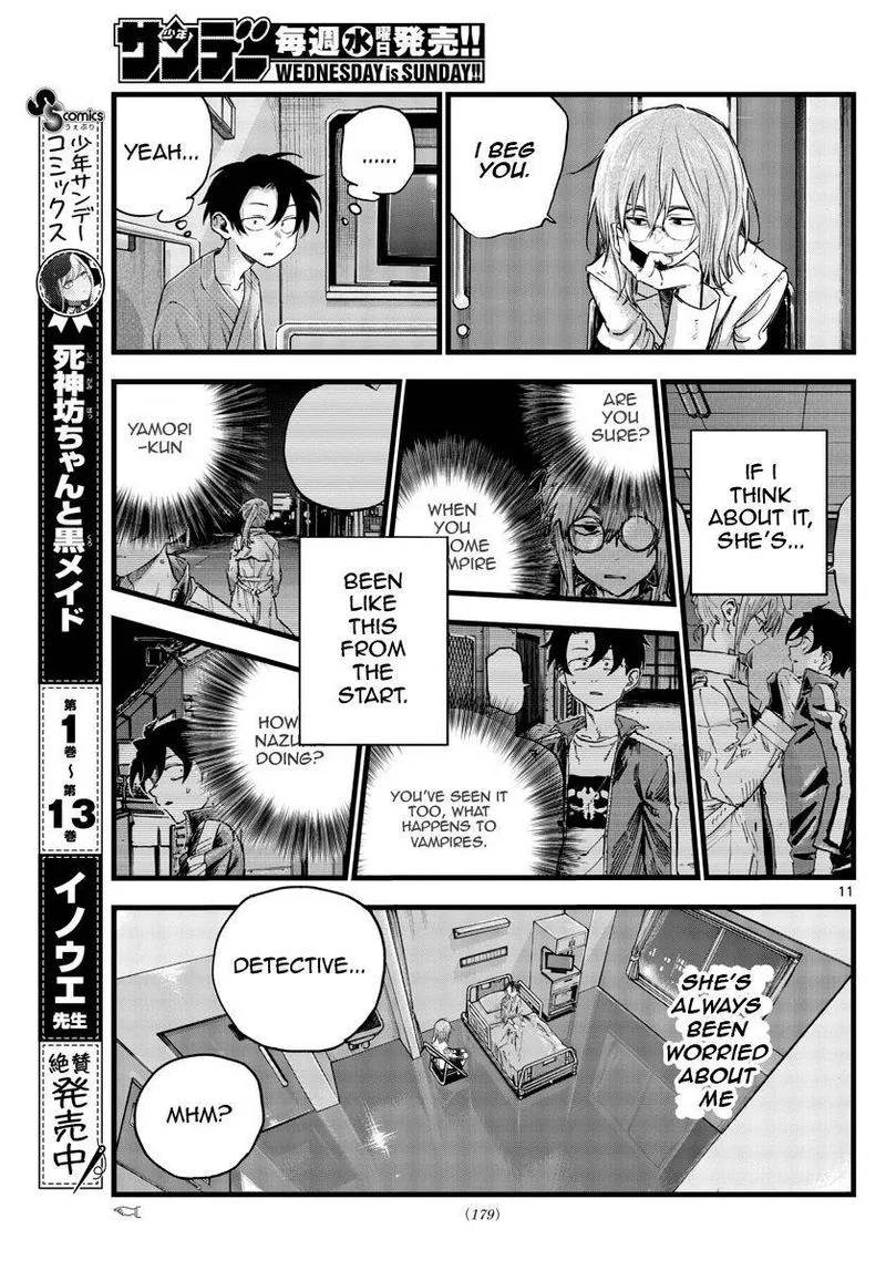 Yofukashi no Uta Chapter 93 page 11