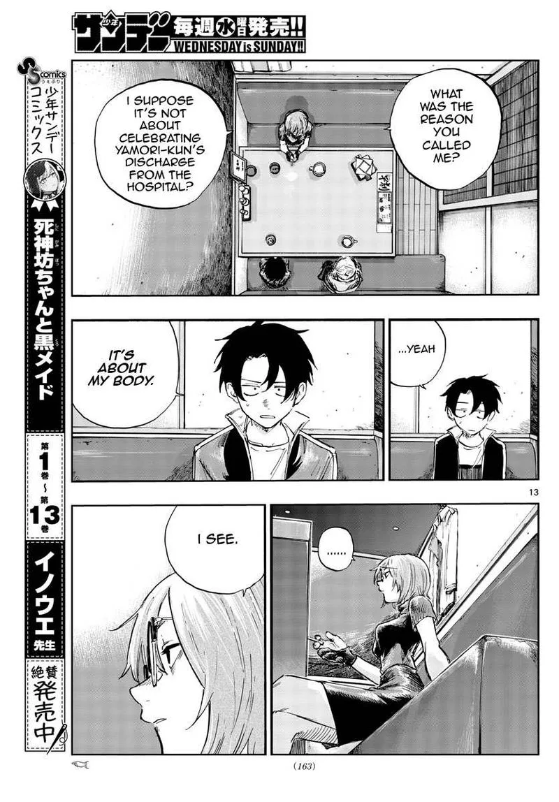 Yofukashi no Uta Chapter 95 page 13
