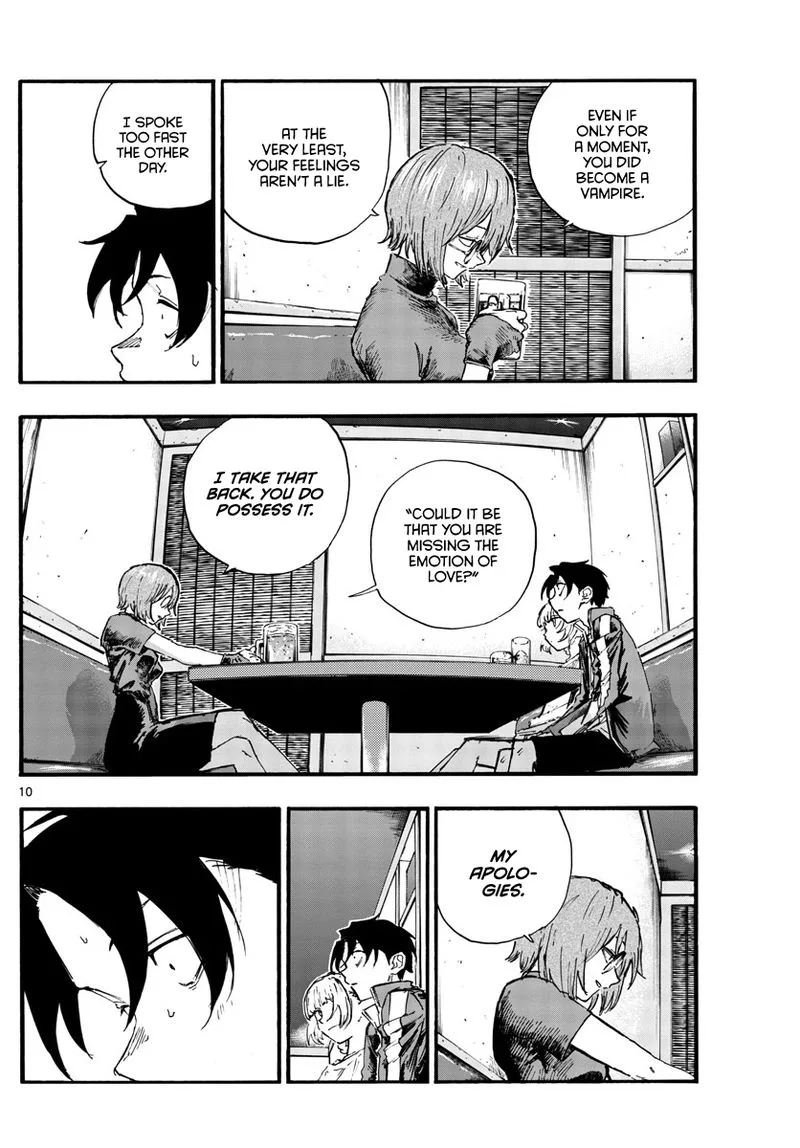 Yofukashi no Uta Chapter 96 page 10