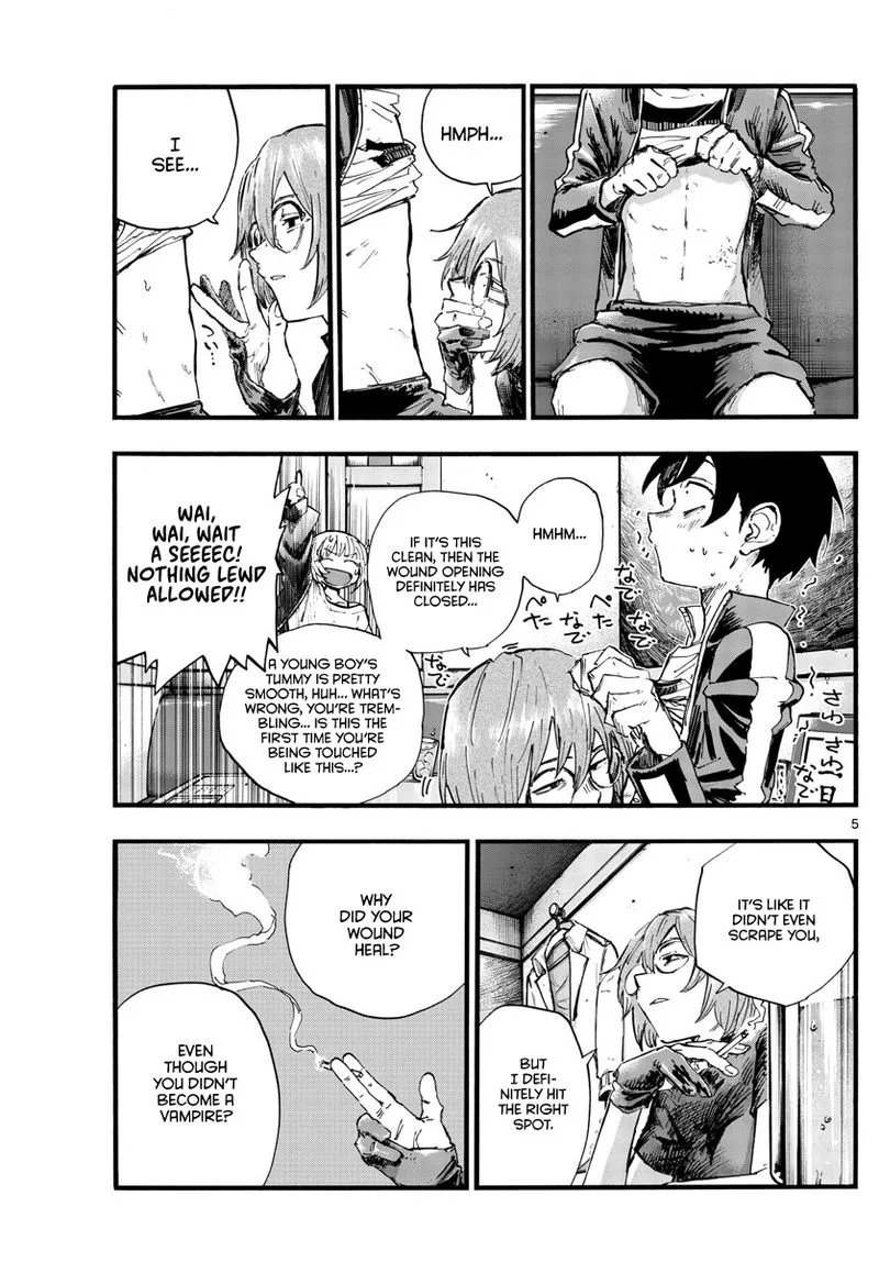 Yofukashi no Uta Chapter 96 page 5