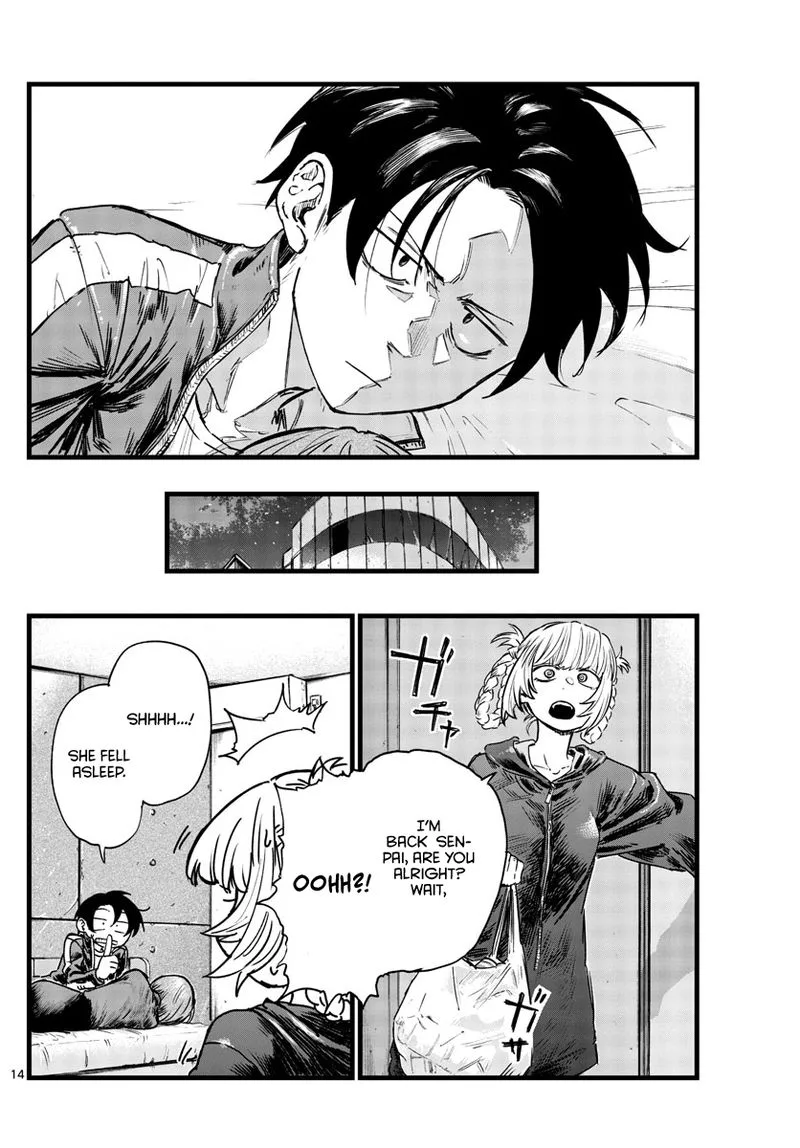 Yofukashi no Uta Chapter 97 page 14