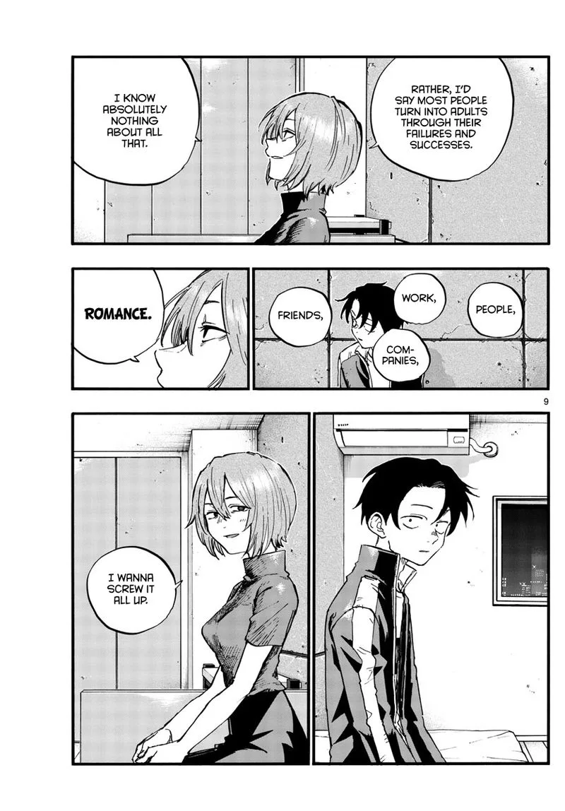 Yofukashi no Uta Chapter 97 page 9