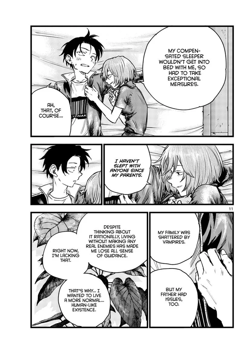 Yofukashi no Uta Chapter 97 page 11
