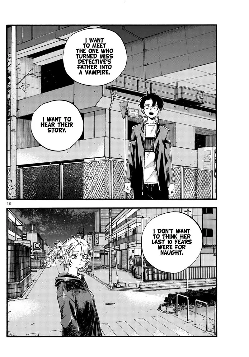 Yofukashi no Uta Chapter 97 page 16