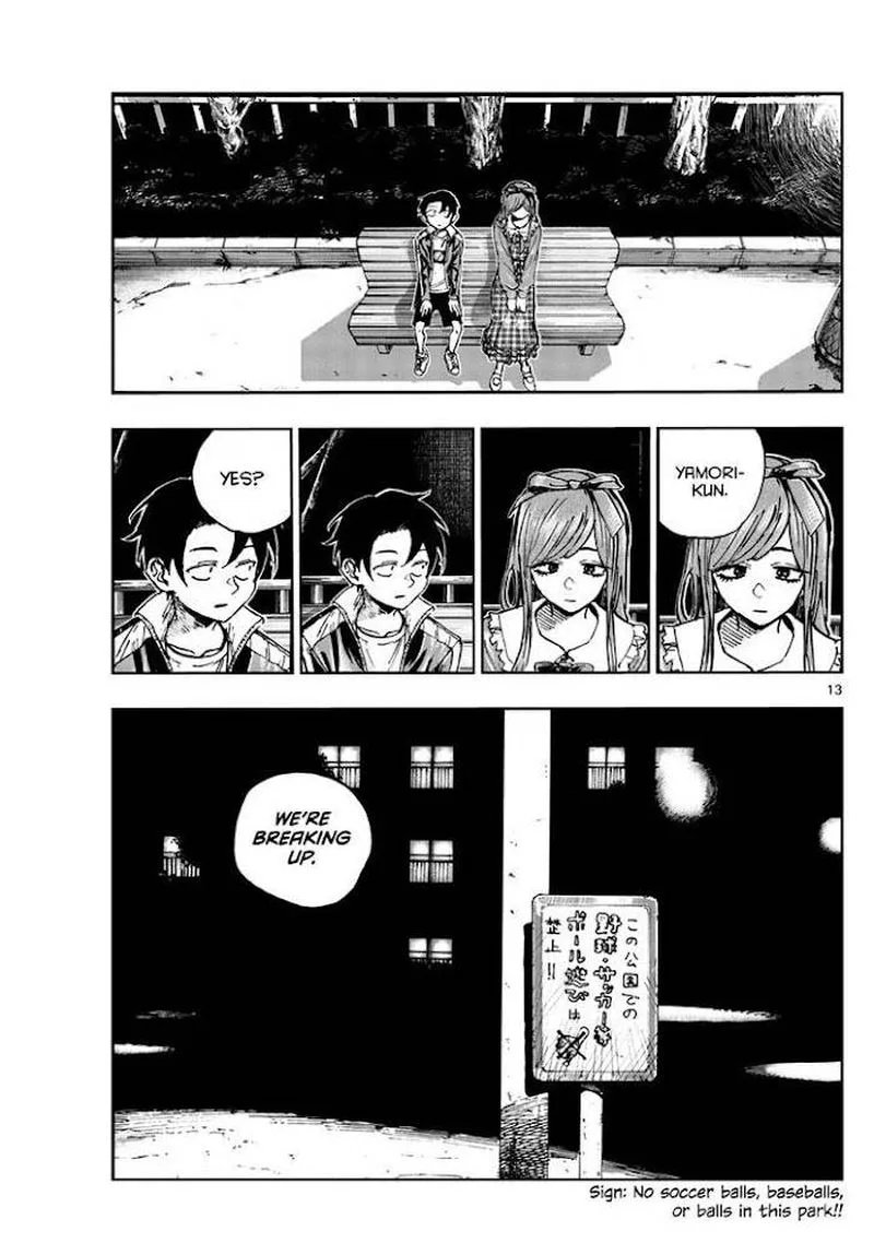 Yofukashi no Uta Chapter 98 page 13