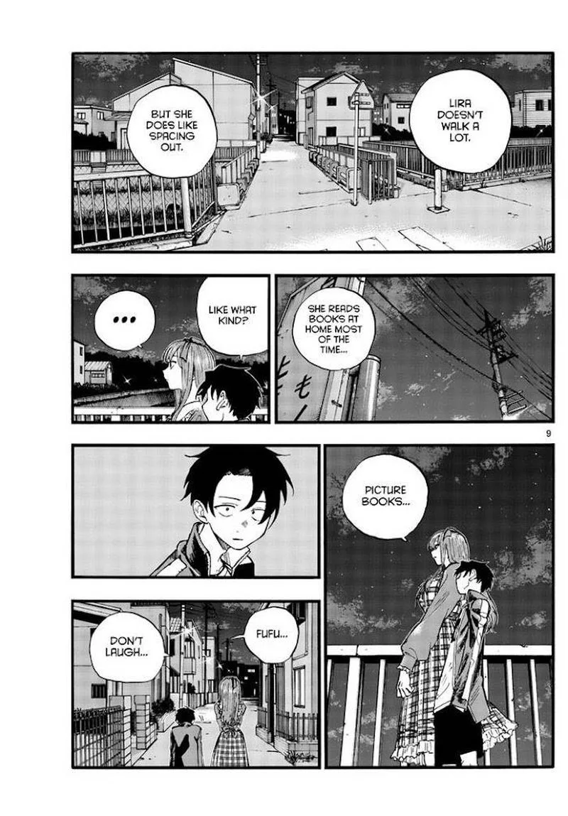 Yofukashi no Uta Chapter 98 page 9