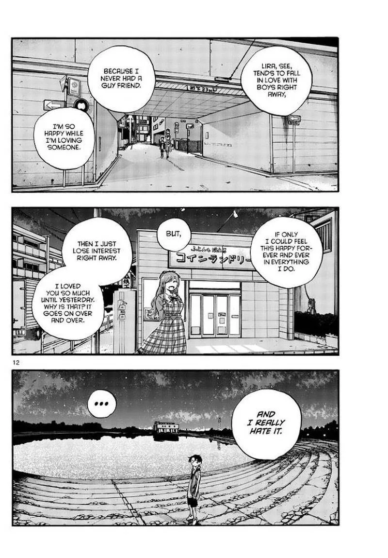 Yofukashi no Uta Chapter 98 page 12