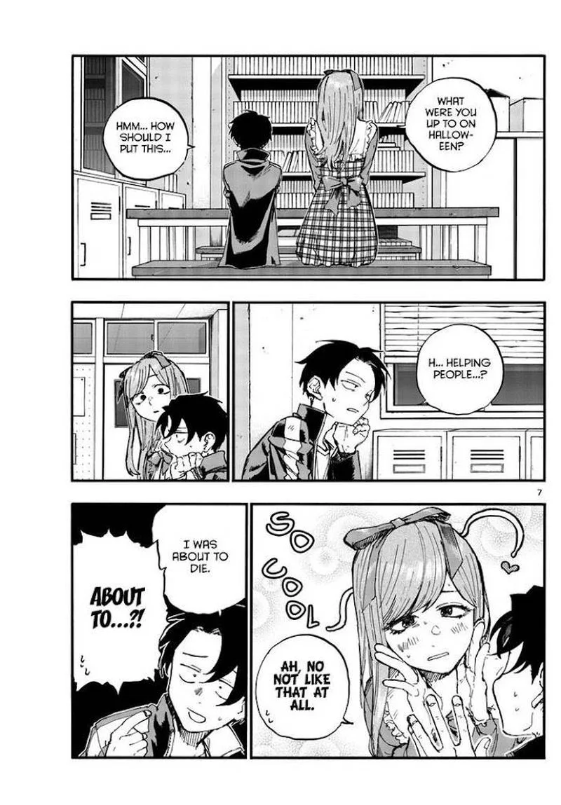 Yofukashi no Uta Chapter 98 page 7