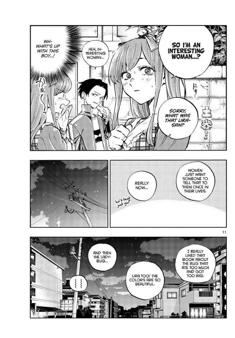 Yofukashi no Uta Chapter 98 page 11