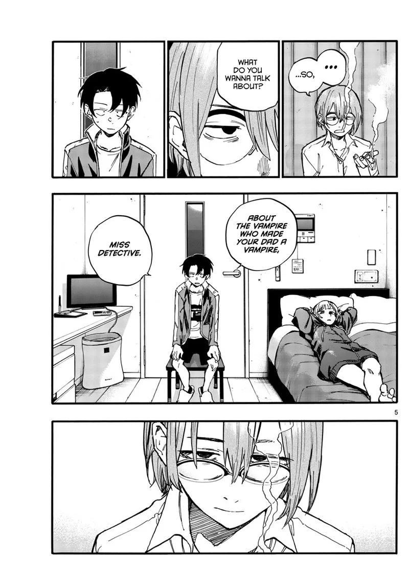 Yofukashi no Uta Chapter 99 page 5