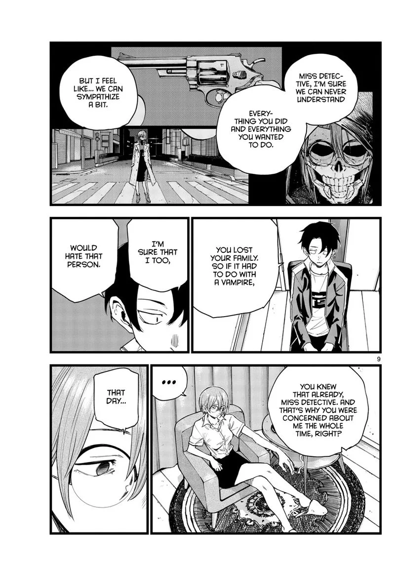 Yofukashi no Uta Chapter 99 page 9