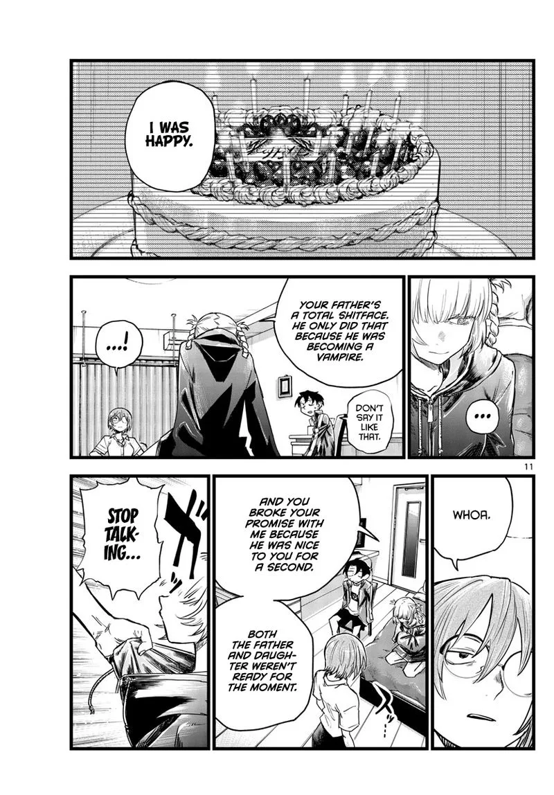 Yofukashi no Uta Chapter 99 page 11