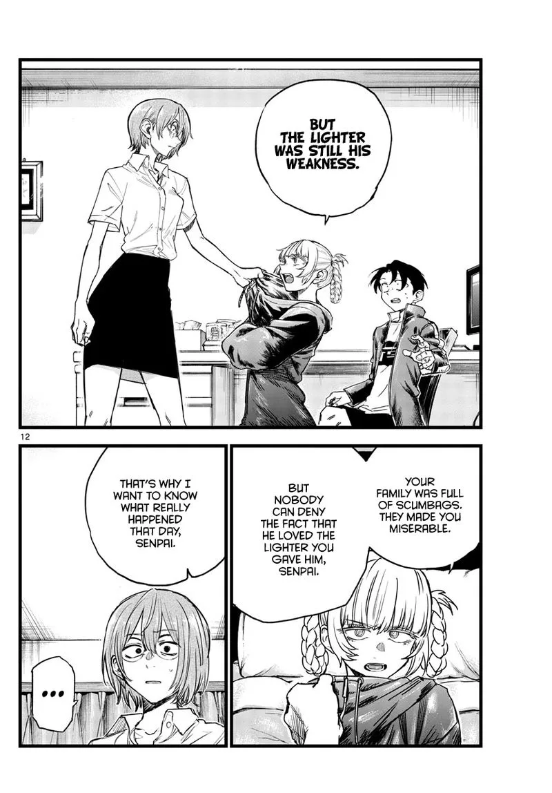 Yofukashi no Uta Chapter 99 page 12