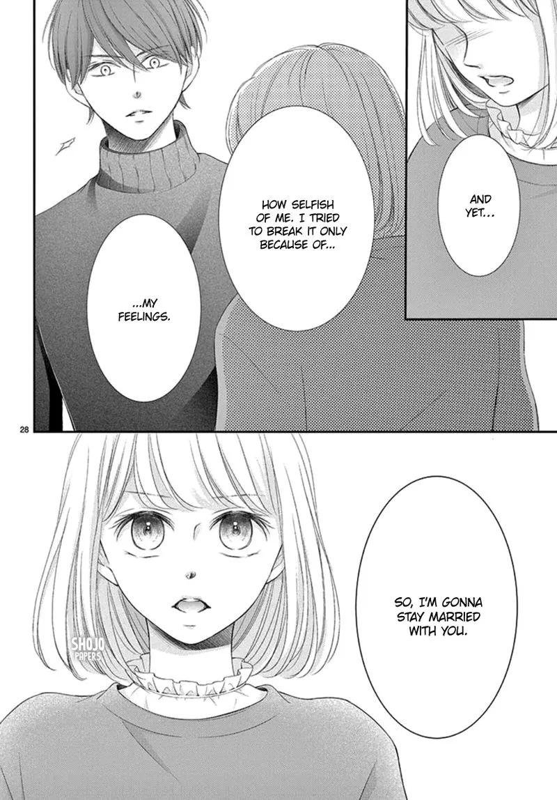 Yoi no Yomeiri Chapter 22 page 28