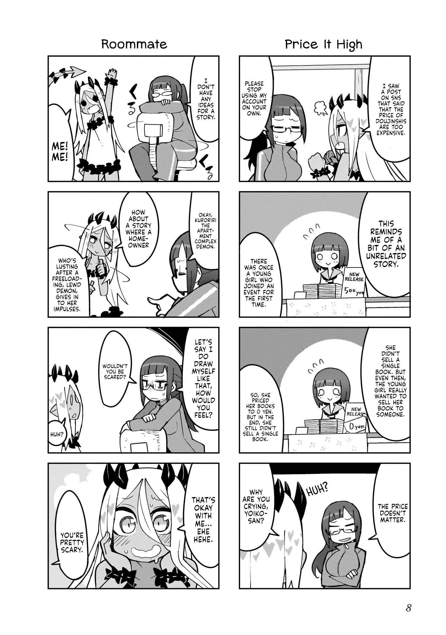 Yoiko Sensei To Usuihon No Akuma Chapter 1 page 8
