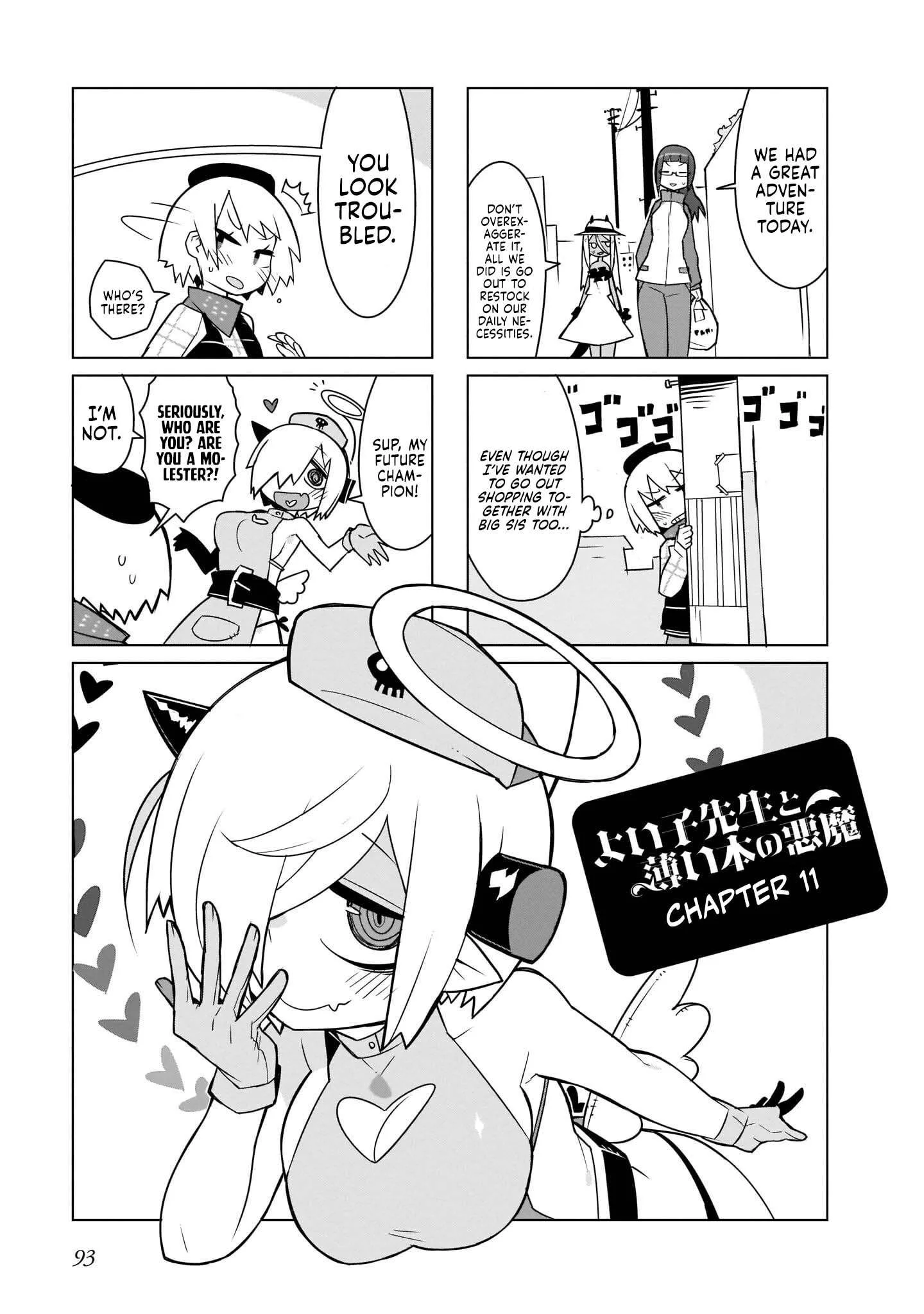 Yoiko Sensei To Usuihon No Akuma Chapter 11 page 1