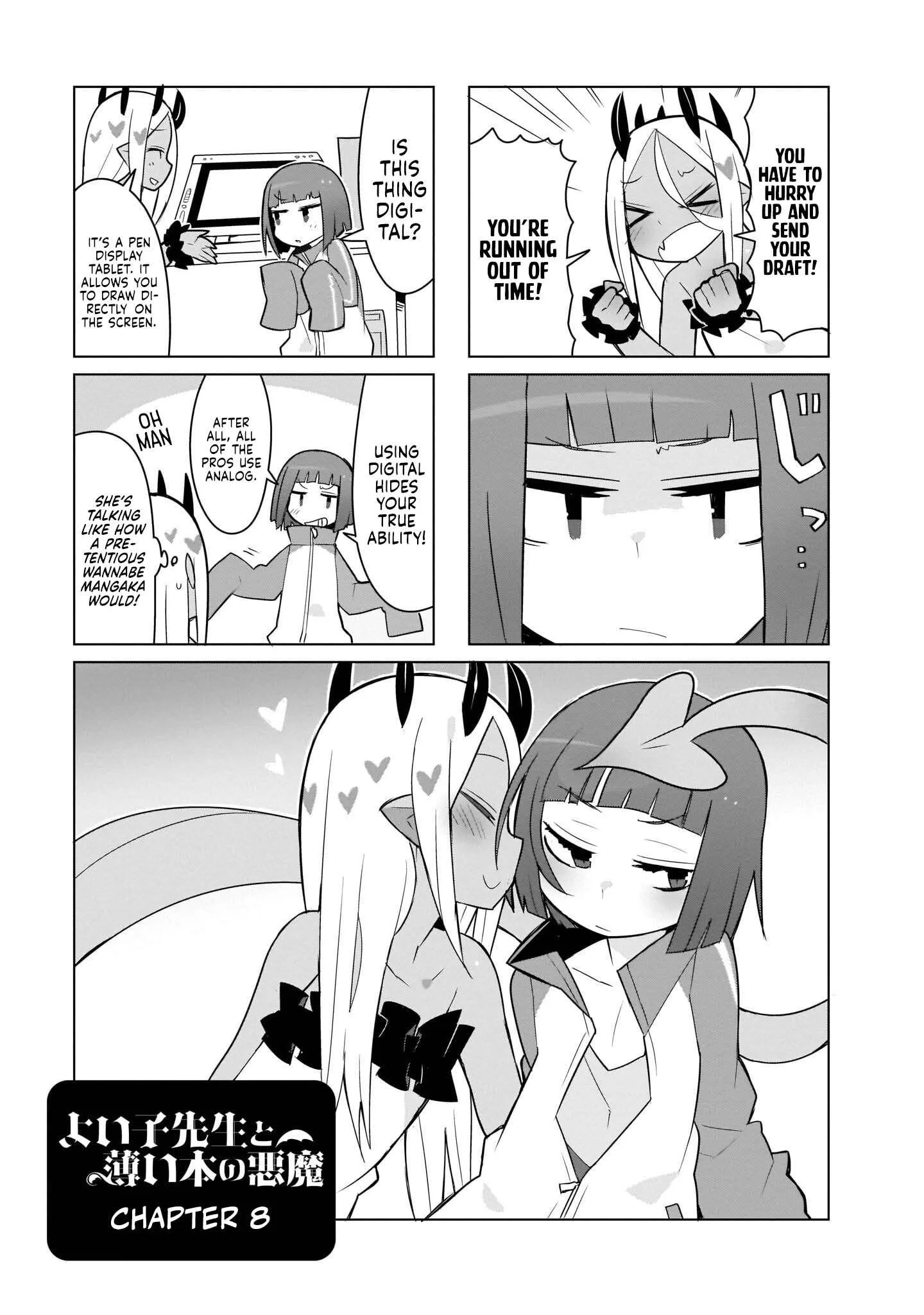 Yoiko Sensei To Usuihon No Akuma Chapter 8 page 1