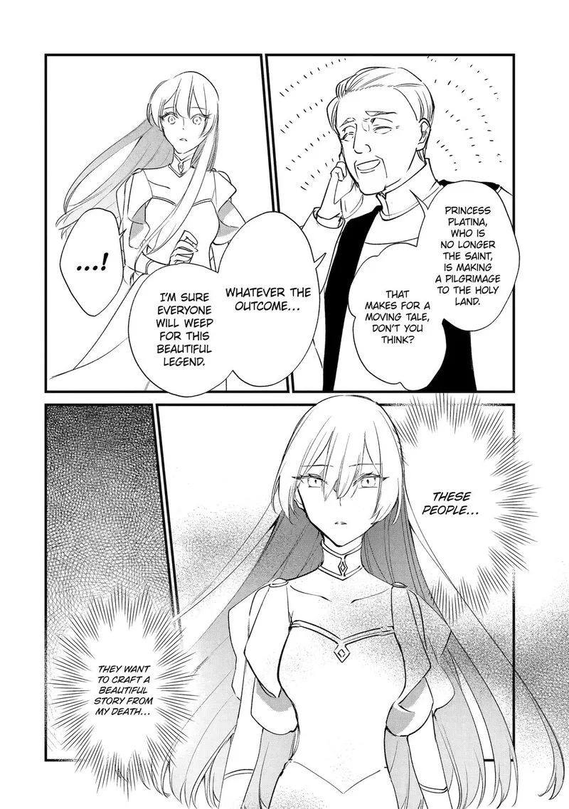 Yomei Wazuka Dakara to Tsuihou Sareta Seijo desu ga, Junrei no Tabi ni Detara Chou Kenkou ni Narimashita Chapter 1 page 27
