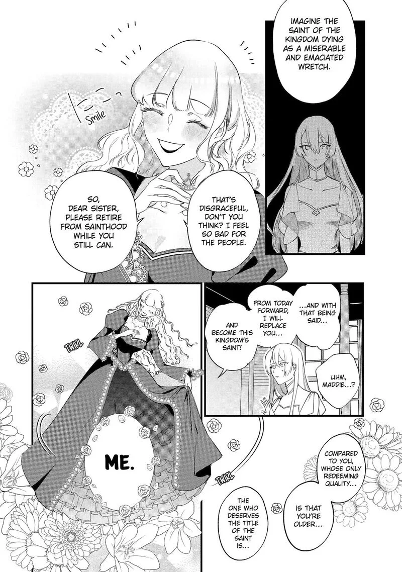 Yomei Wazuka Dakara to Tsuihou Sareta Seijo desu ga, Junrei no Tabi ni Detara Chou Kenkou ni Narimashita Chapter 1 page 19