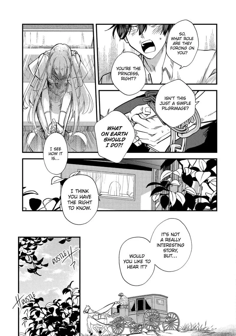 Yomei Wazuka Dakara to Tsuihou Sareta Seijo desu ga, Junrei no Tabi ni Detara Chou Kenkou ni Narimashita Chapter 1 page 51
