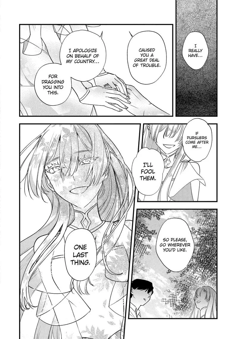 Yomei Wazuka Dakara to Tsuihou Sareta Seijo desu ga, Junrei no Tabi ni Detara Chou Kenkou ni Narimashita Chapter 1 page 64