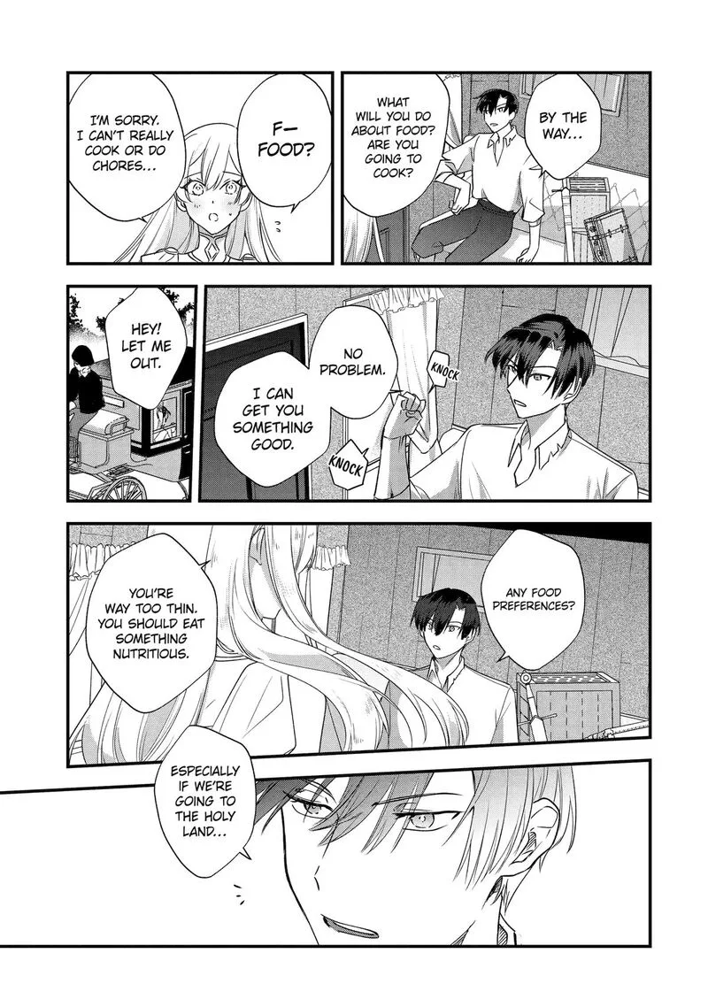Yomei Wazuka Dakara to Tsuihou Sareta Seijo desu ga, Junrei no Tabi ni Detara Chou Kenkou ni Narimashita Chapter 1 page 69