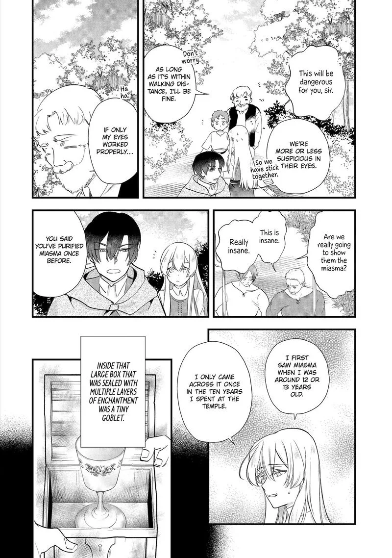 Yomei Wazuka Dakara to Tsuihou Sareta Seijo desu ga, Junrei no Tabi ni Detara Chou Kenkou ni Narimashita Chapter 10 page 22