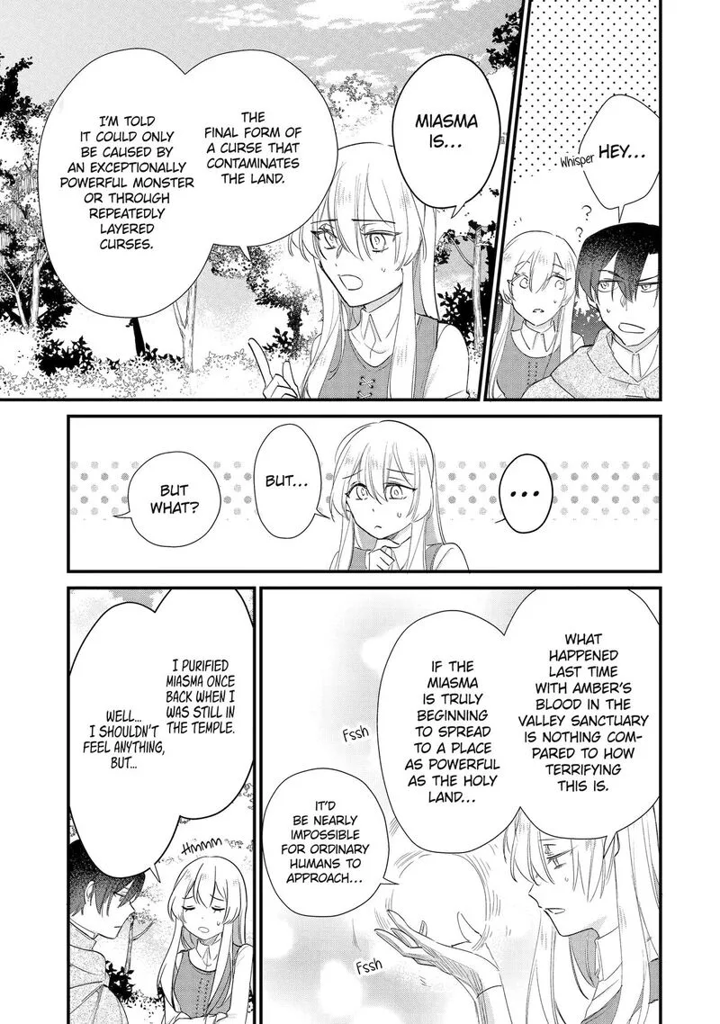 Yomei Wazuka Dakara to Tsuihou Sareta Seijo desu ga, Junrei no Tabi ni Detara Chou Kenkou ni Narimashita Chapter 10 page 17