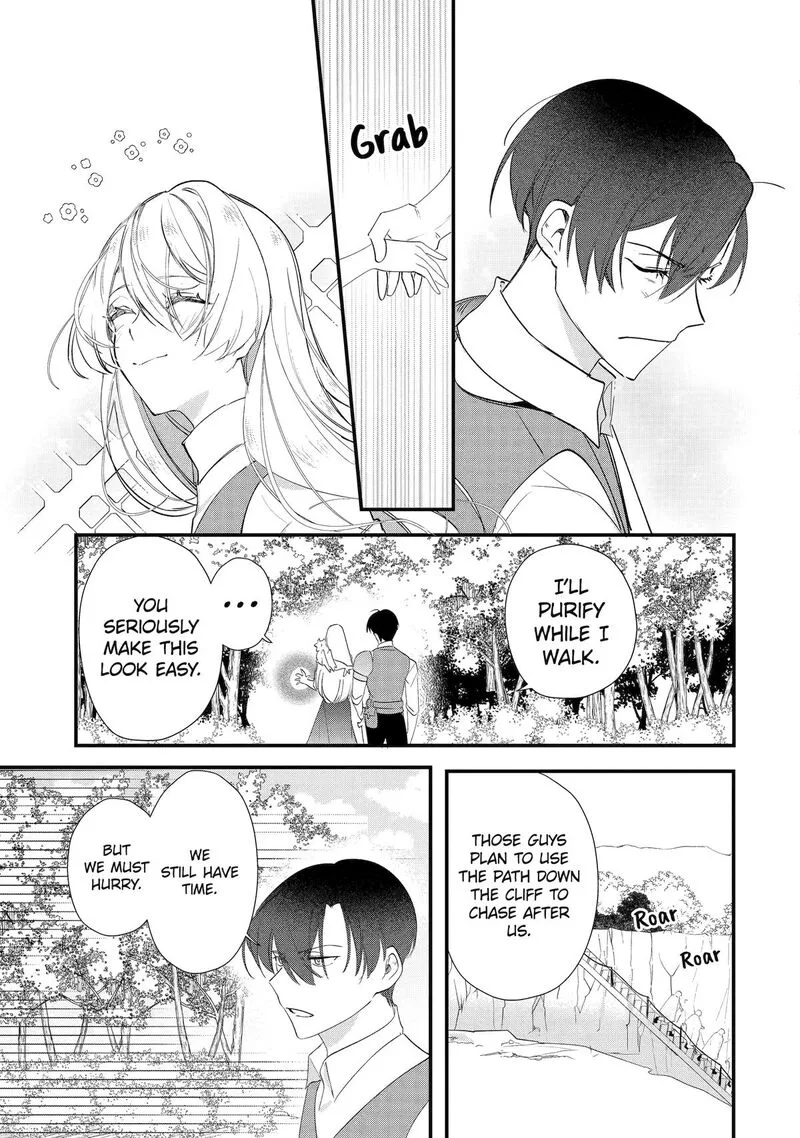 Yomei Wazuka Dakara to Tsuihou Sareta Seijo desu ga, Junrei no Tabi ni Detara Chou Kenkou ni Narimashita Chapter 11 page 10