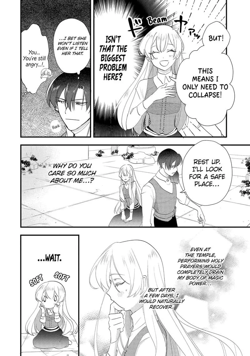 Yomei Wazuka Dakara to Tsuihou Sareta Seijo desu ga, Junrei no Tabi ni Detara Chou Kenkou ni Narimashita Chapter 12 page 4
