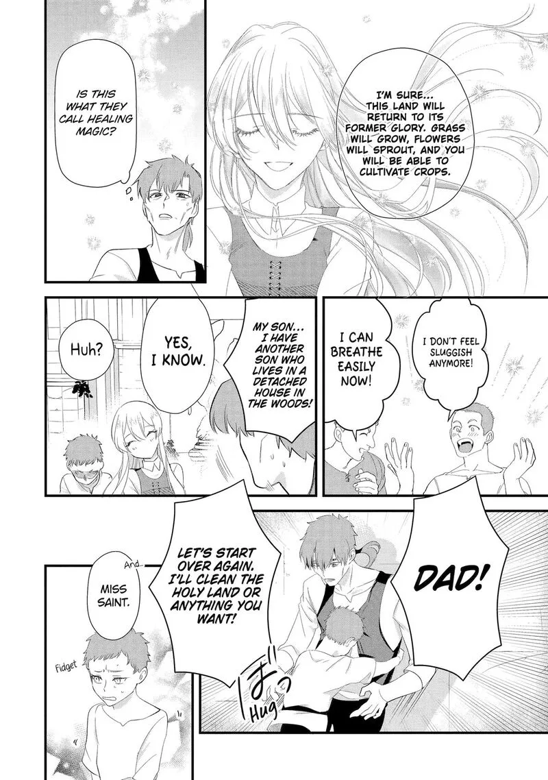 Yomei Wazuka Dakara to Tsuihou Sareta Seijo desu ga, Junrei no Tabi ni Detara Chou Kenkou ni Narimashita Chapter 12 page 32