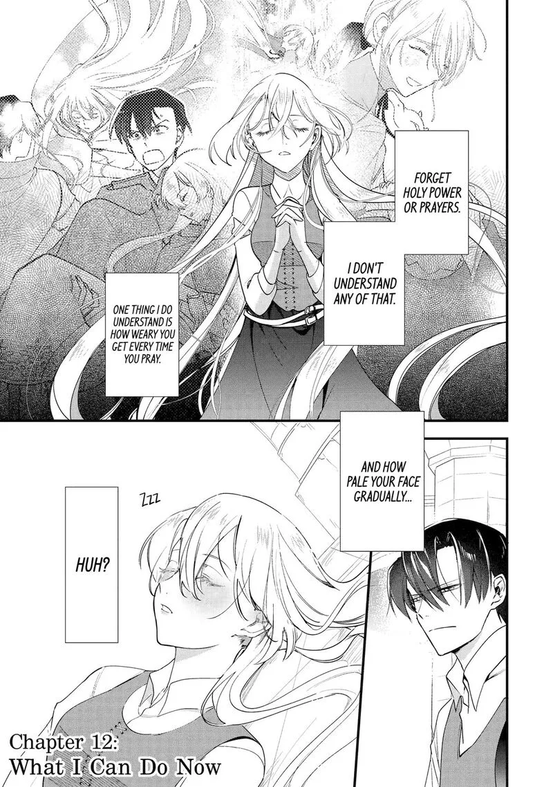 Yomei Wazuka Dakara to Tsuihou Sareta Seijo desu ga, Junrei no Tabi ni Detara Chou Kenkou ni Narimashita Chapter 12 page 1