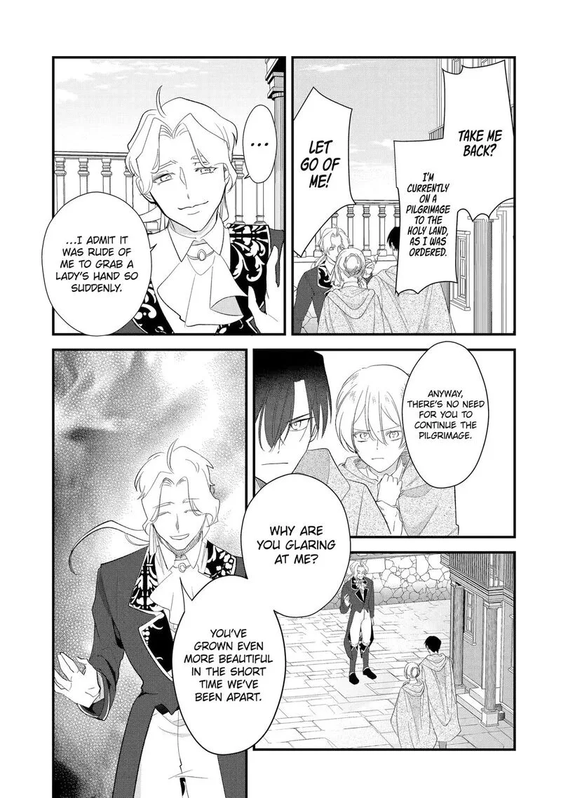 Yomei Wazuka Dakara to Tsuihou Sareta Seijo desu ga, Junrei no Tabi ni Detara Chou Kenkou ni Narimashita Chapter 14 page 3