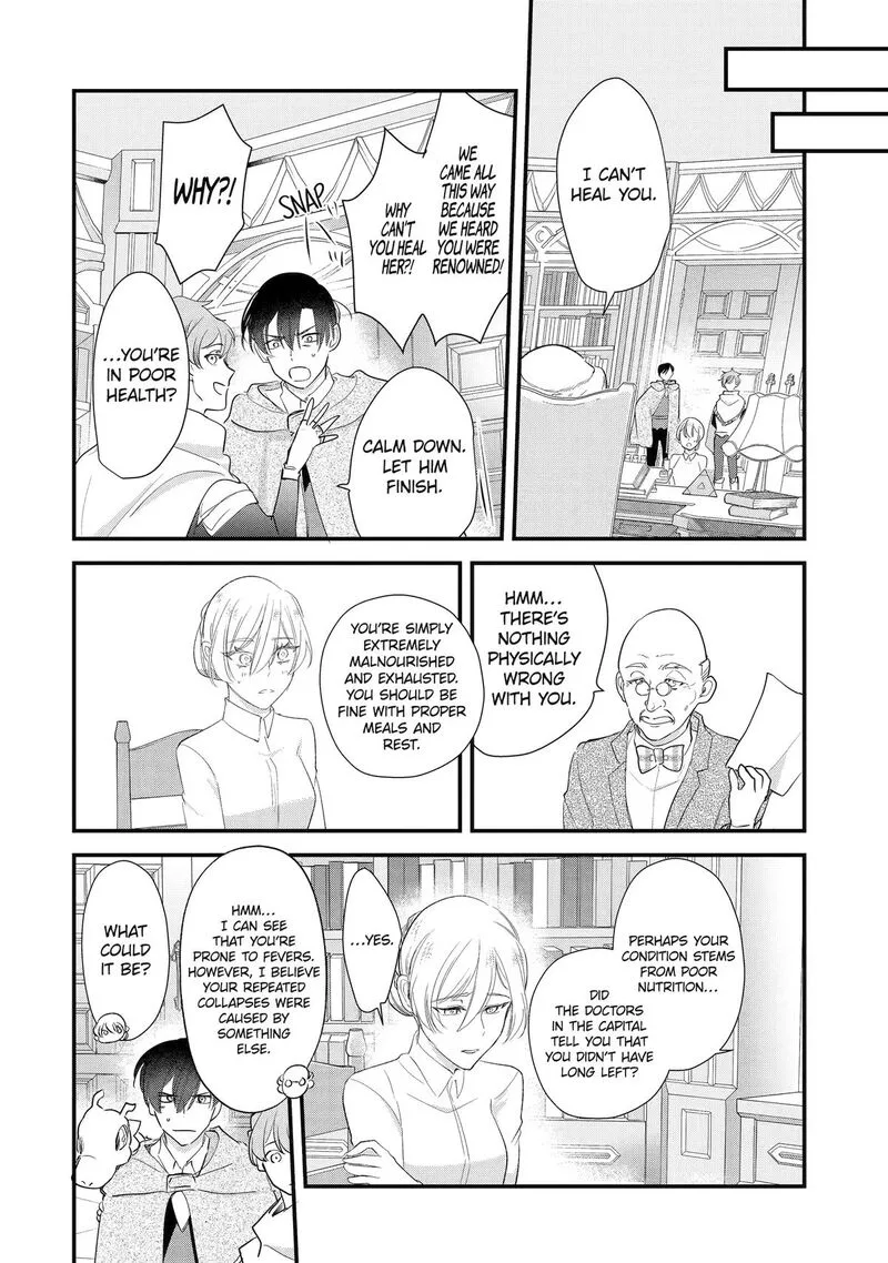 Yomei Wazuka Dakara to Tsuihou Sareta Seijo desu ga, Junrei no Tabi ni Detara Chou Kenkou ni Narimashita Chapter 14 page 20