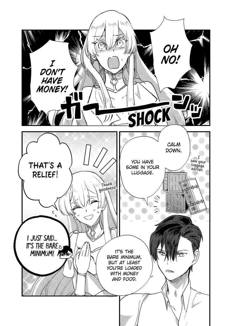 Yomei Wazuka Dakara to Tsuihou Sareta Seijo desu ga, Junrei no Tabi ni Detara Chou Kenkou ni Narimashita Chapter 2 page 7